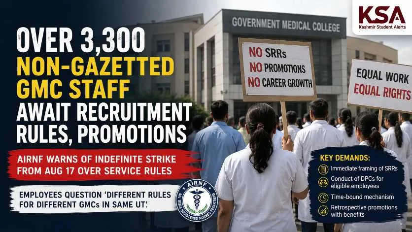 Over 3,300 GMC Employees Await Service Rules, Promotions; AIRNF Threatens Indefinite Strike From Aug 17